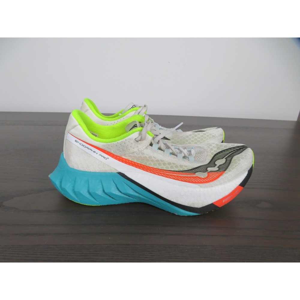 Saucony Endorphin Pro 4 Shoes Womens 9.5 White Running Sneakers Road S10939-97